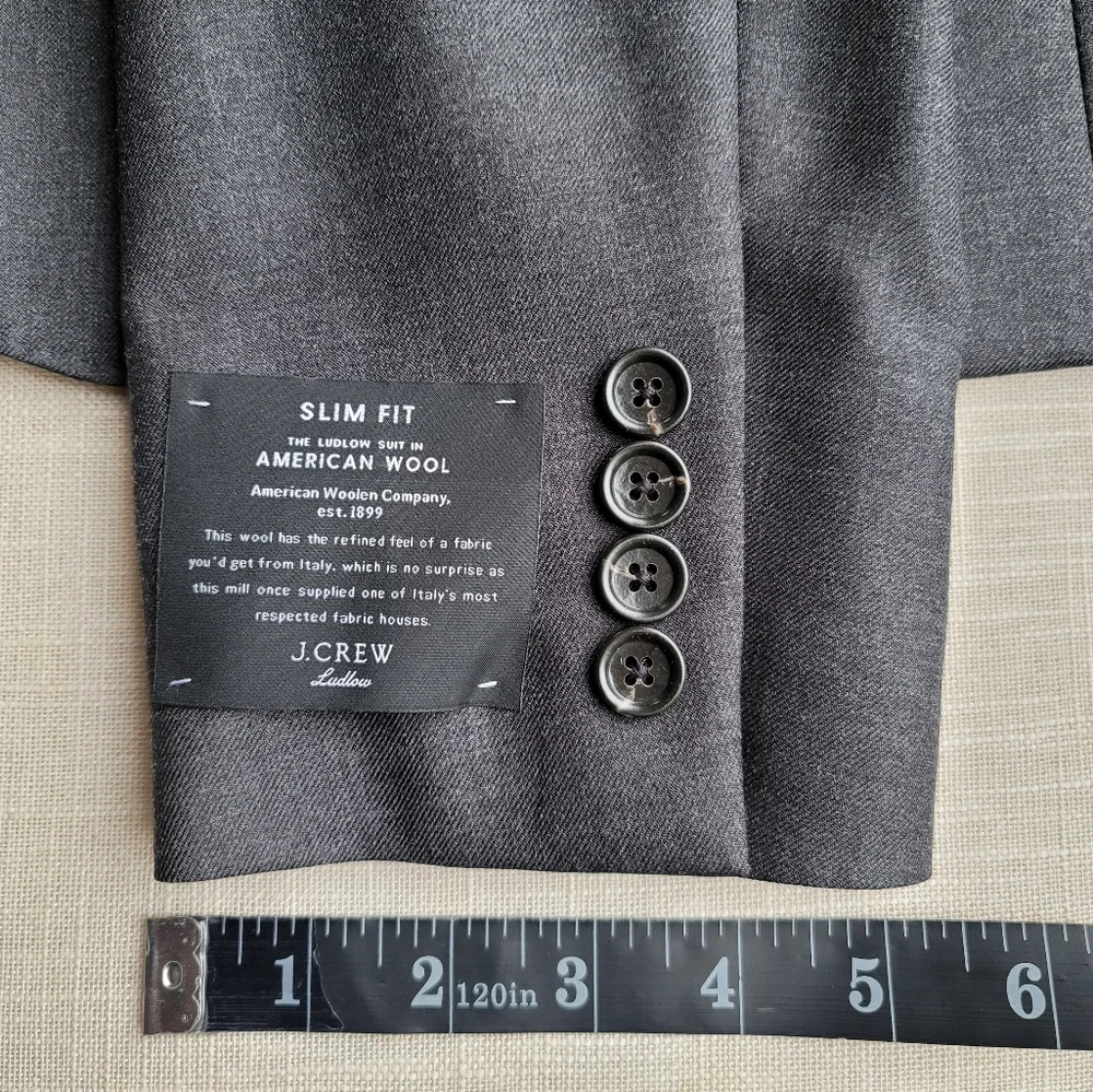 New! J Crew Sz. 42R Ludlow Slim-fit Unstructured Blazer Suit Jacket NWT